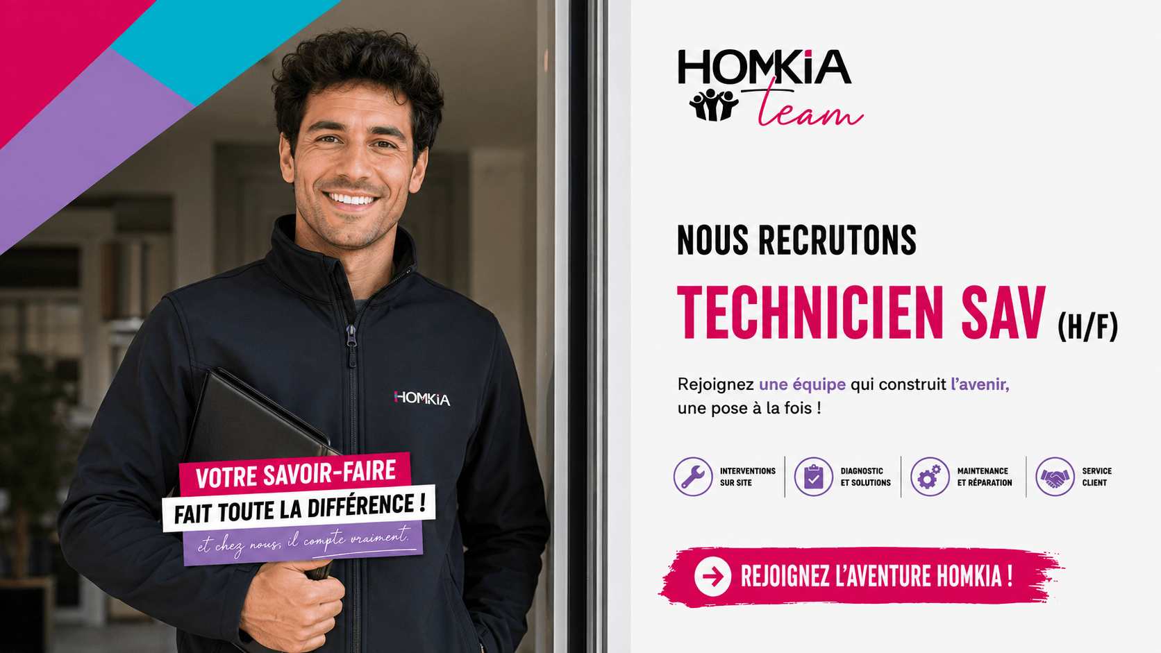 TECHNICIEN SAV (H/F) - Mougins (06)