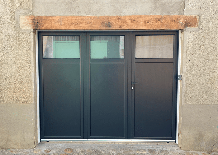 Portes de garage battantes HOMKiA